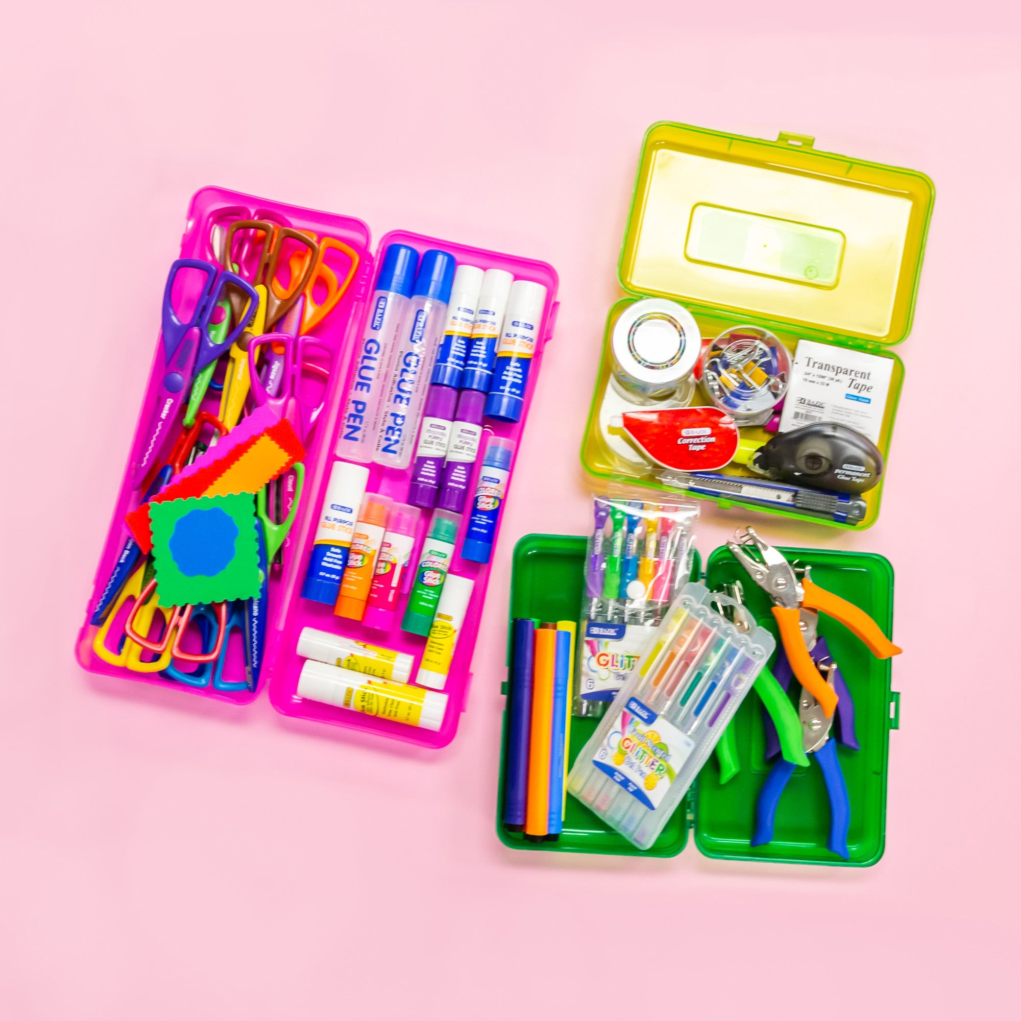 Pencil Case Multipurpose Utility Box - Basix