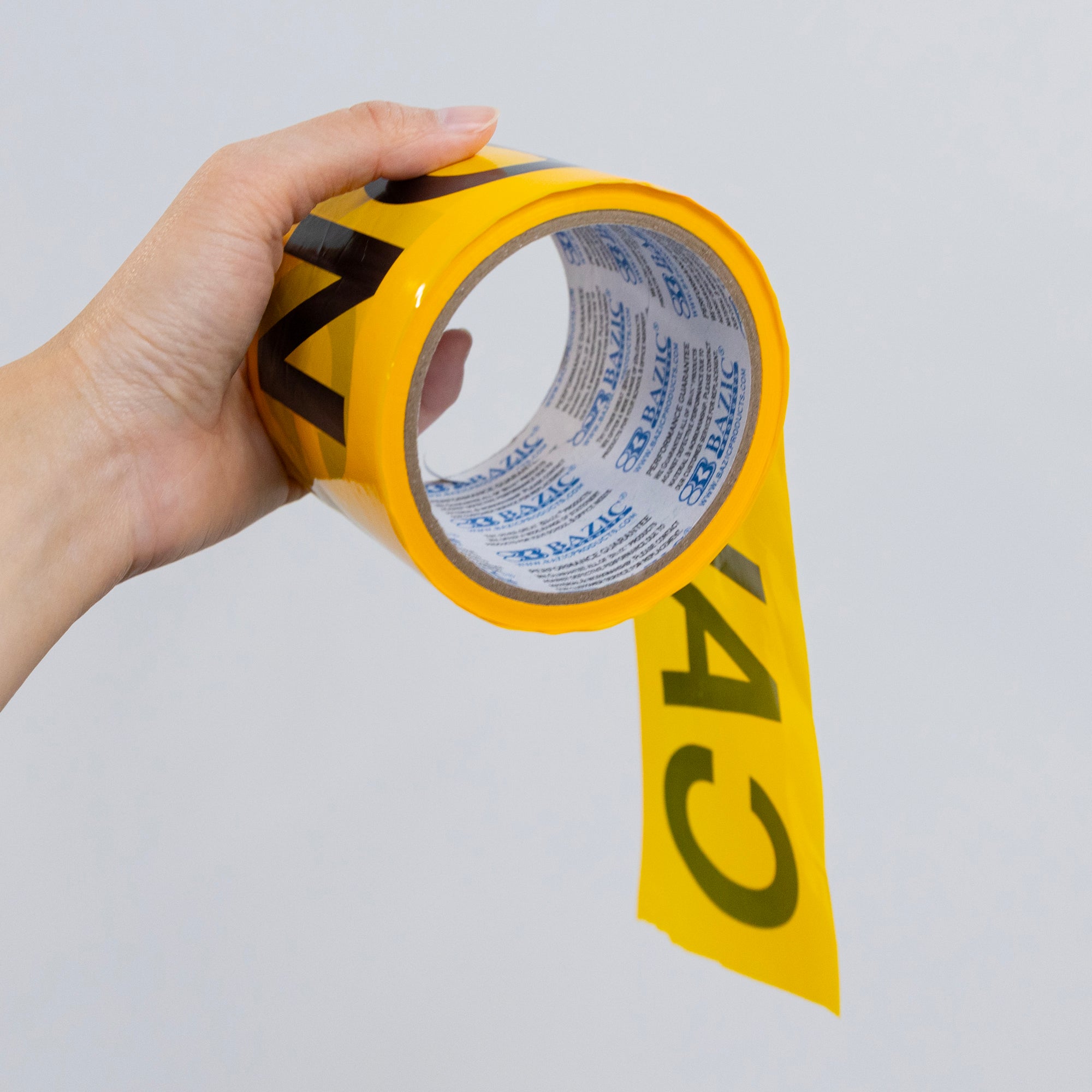3&quot; X 100 Feet Yellow &quot;Caution&quot; Barricade Tape