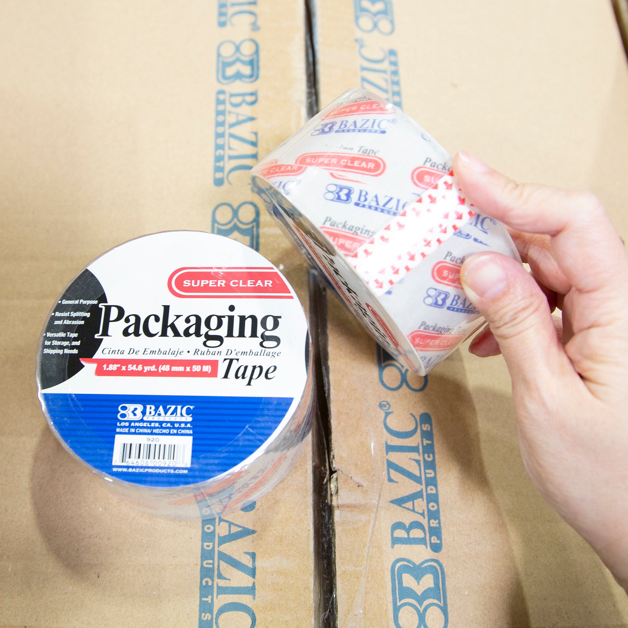 Clear Packaging Tape 1.88&quot; X 54.6 Yards