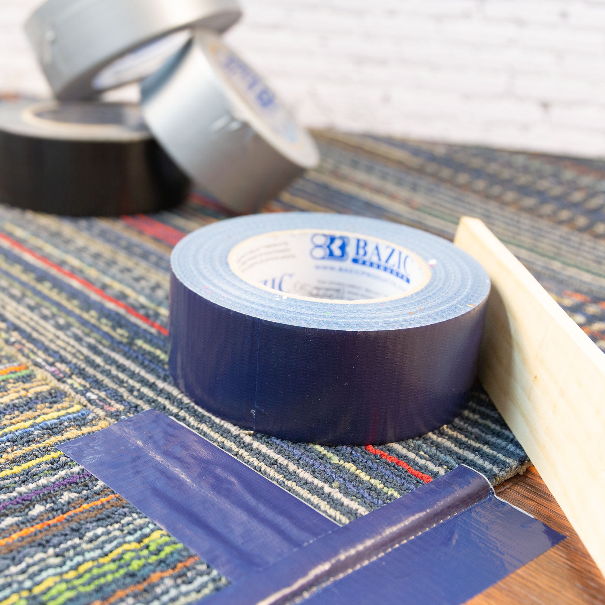 1.88&quot; X 60 Yards Blue Duct Tape