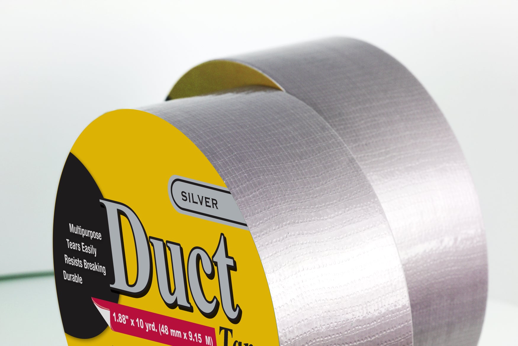 1.88&quot; X 10 Yards Silver Duct Tape