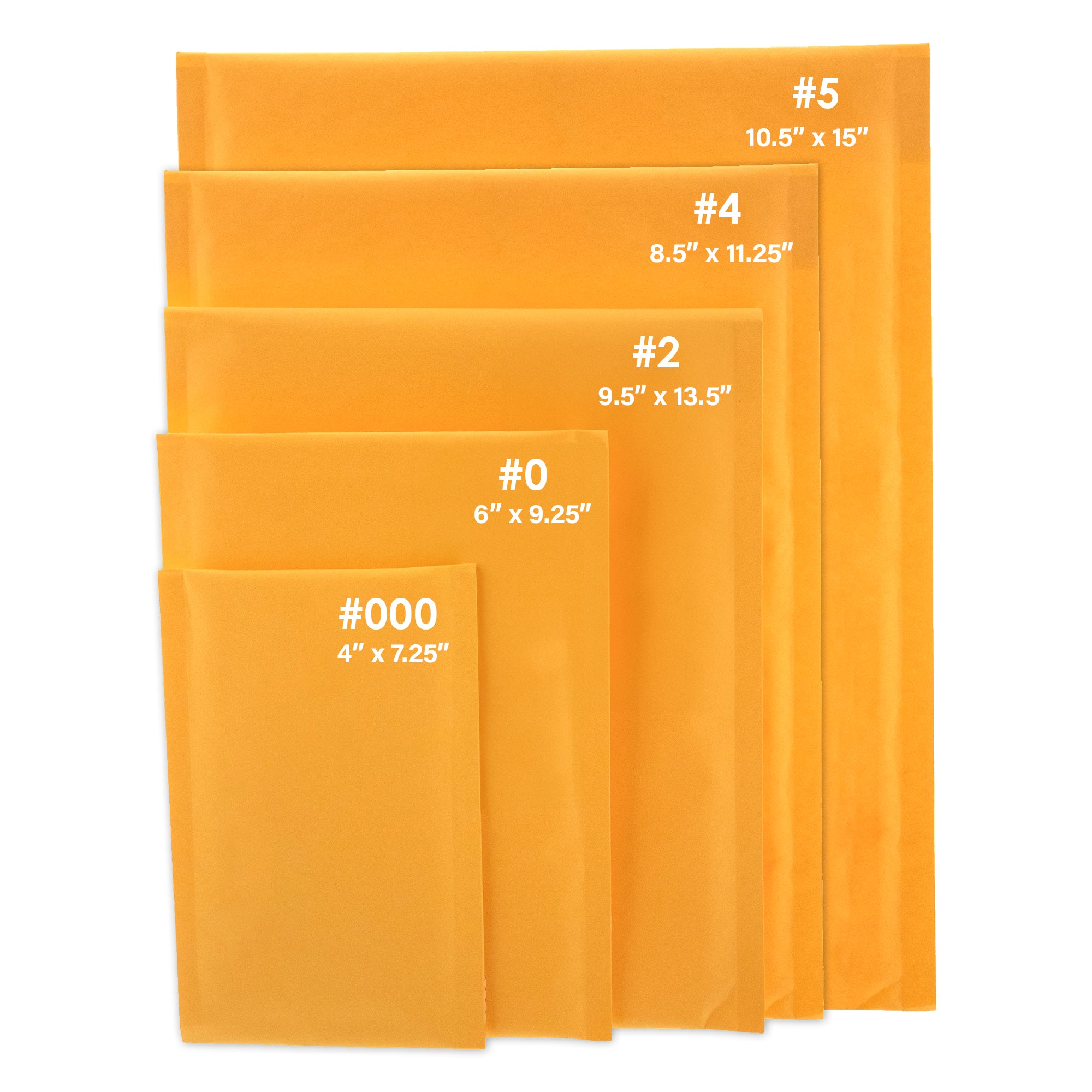Self-Seal Bubble Mailers (