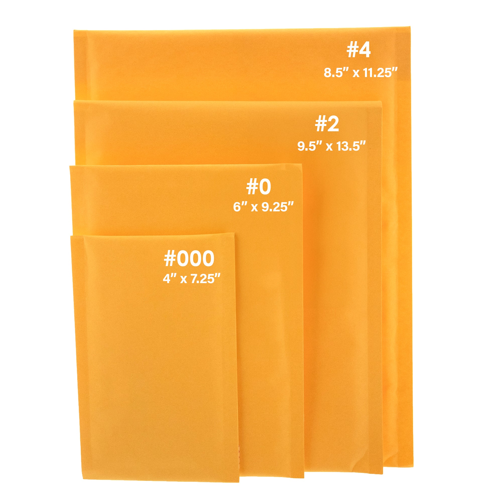 Self-Seal Bubble Mailers (