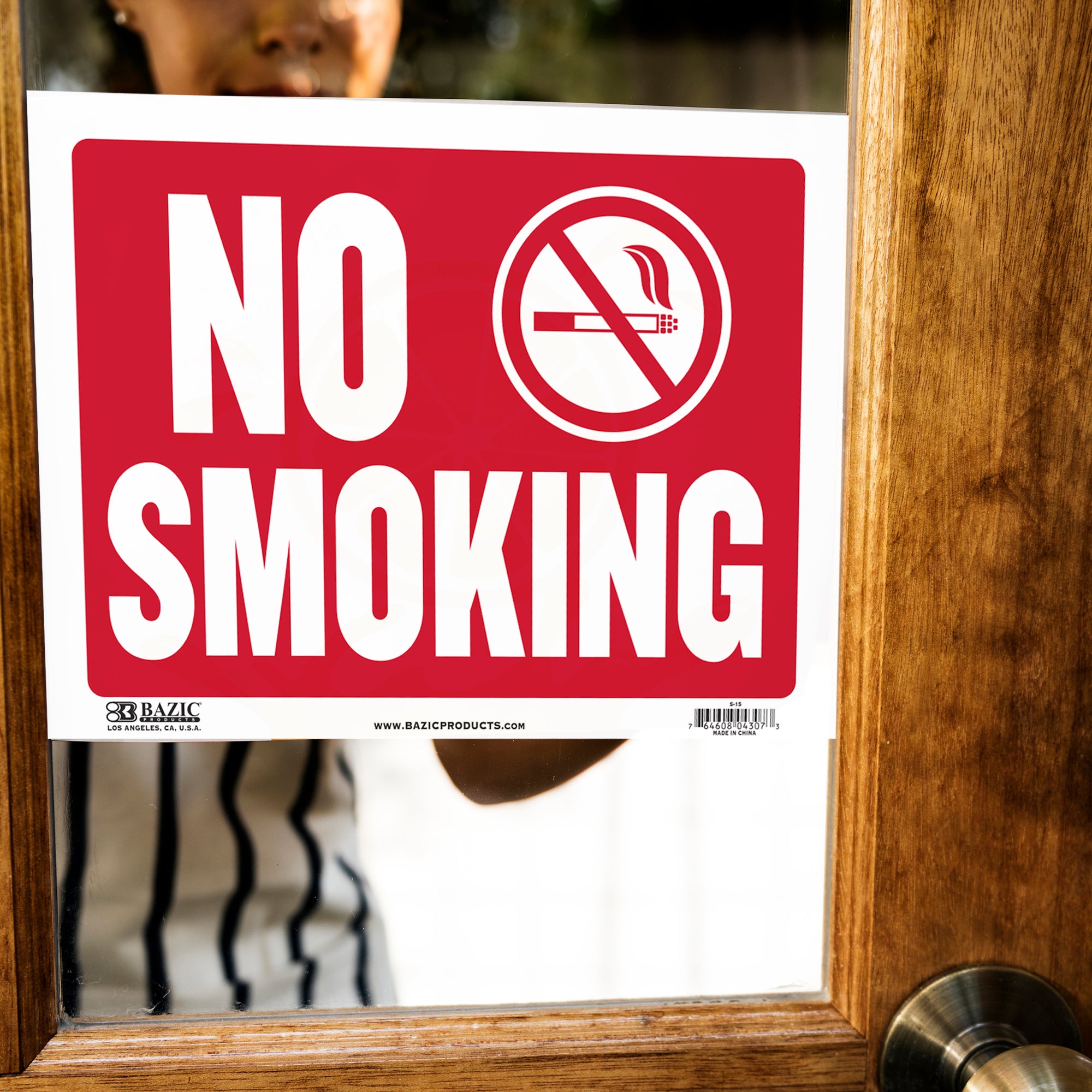 9&quot; X 12&quot; No Smoking Sign