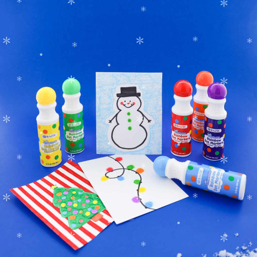 Dot Markers Washable (6 Color/Pack)