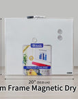 Aluminium Framed Magnetic Dry Erase Board 16" X 20"