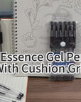 Essence Gel-Pen Black w/ Cushion Grip (6/Pack)