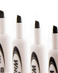 Chisel Tip Black Dry-Erase Markers (12/Pack)