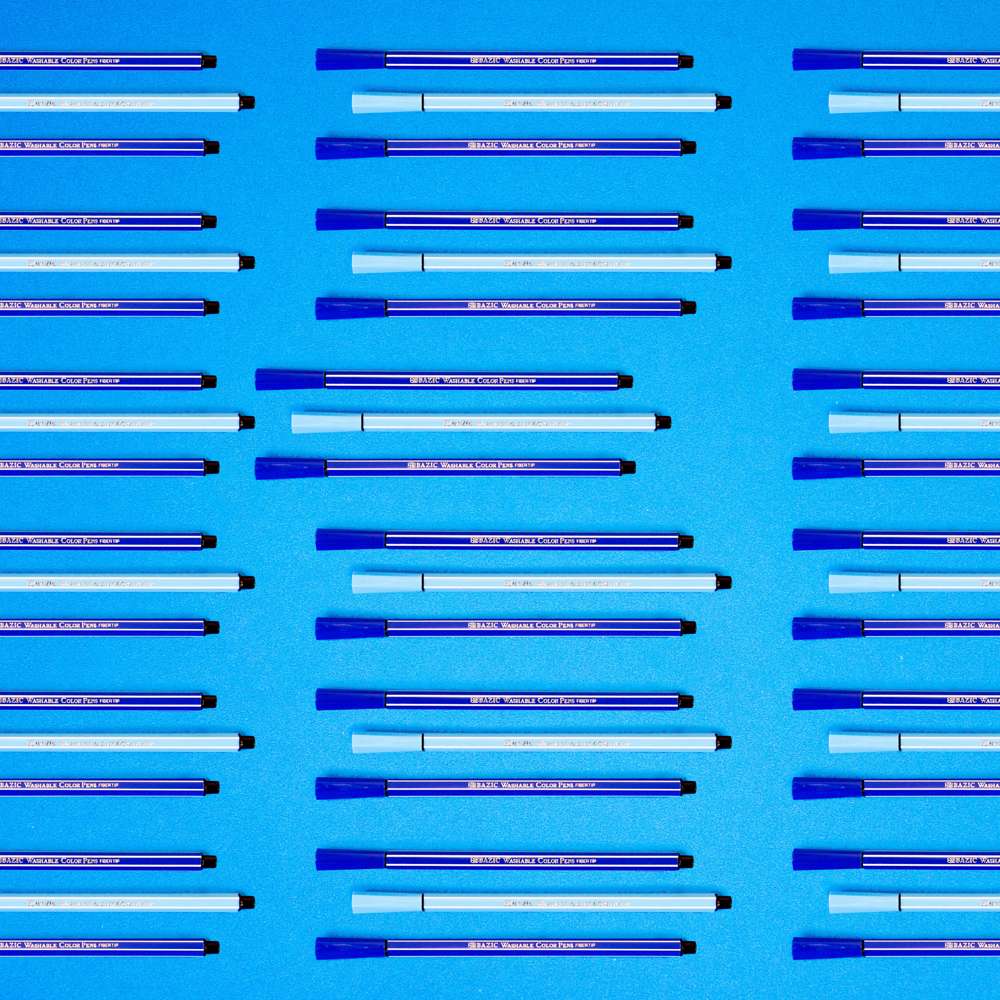 Washable Fiber Tip Pen 24 Color