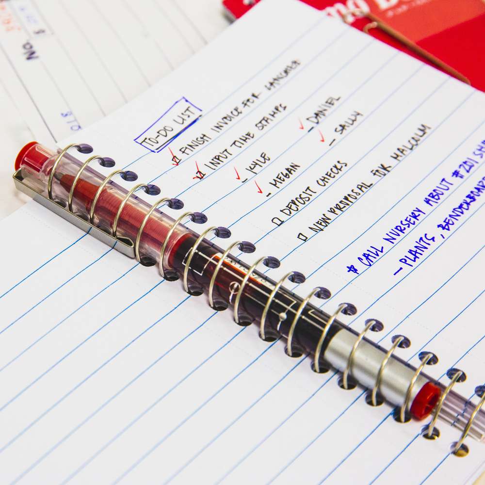 Dayton 6 Color Rollerball Pen w/ Metal Clip