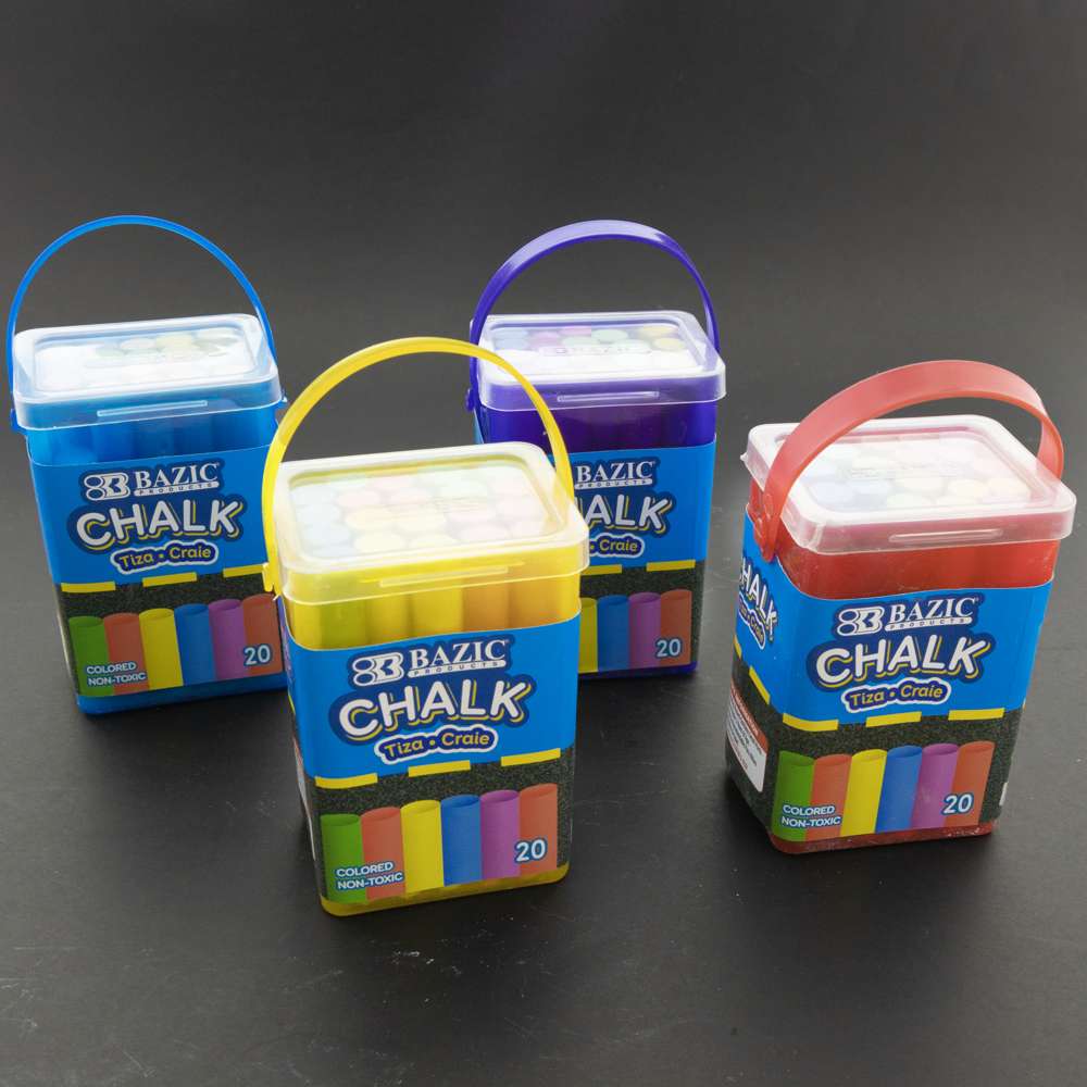 Color Chalk (20/Bucket)