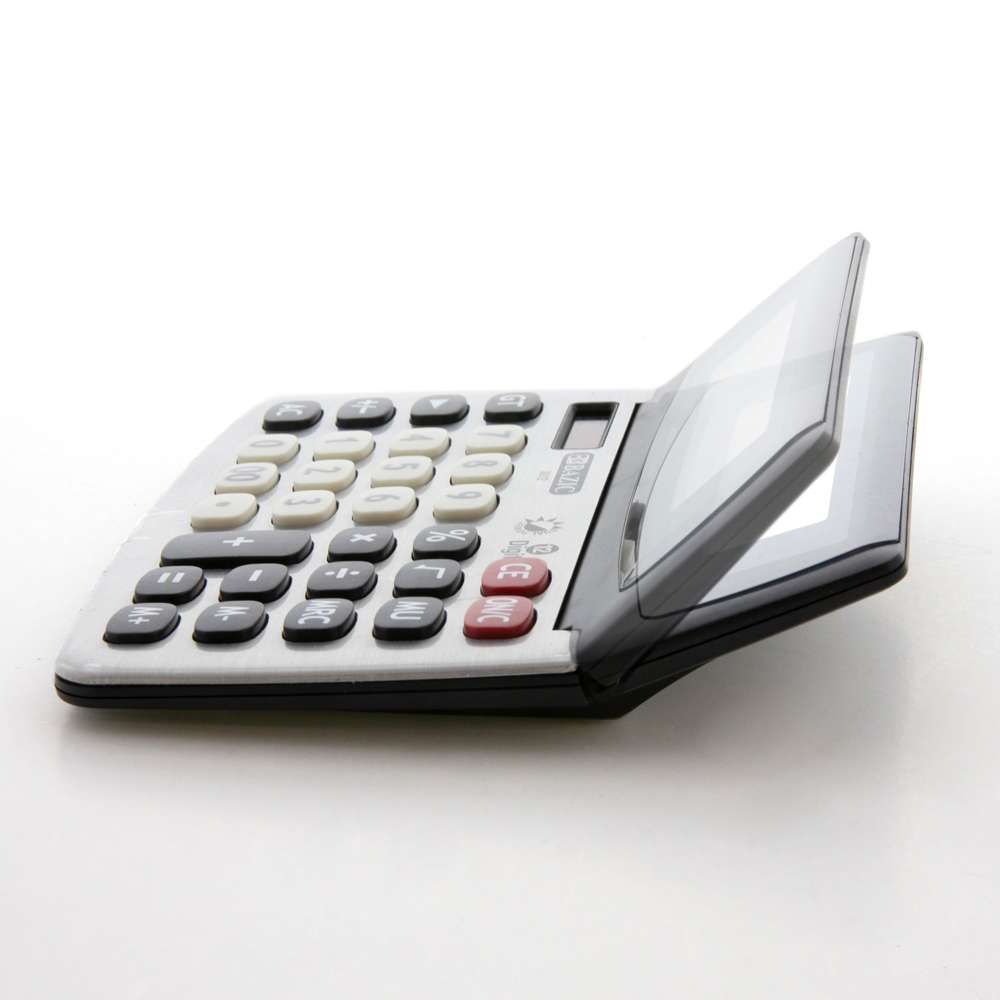 Desktop Calculator 12-Digit Dual Power w/ Adjustable Display