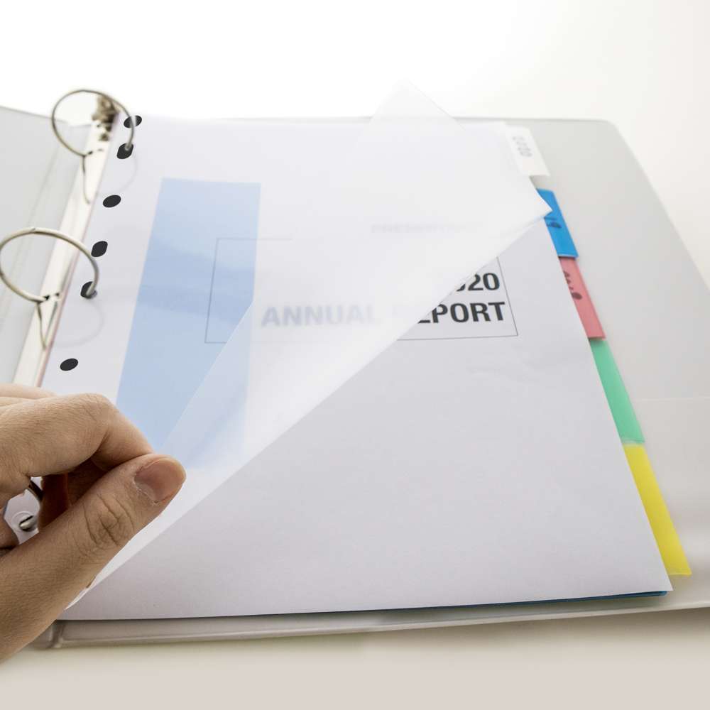 Dividers w/ 5-Insertable Color Tabs