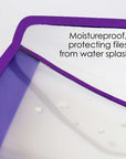 V-Flap Clear A4/Letter Size Document Holder