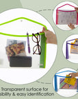V-Flap Clear A4/Letter Size Document Holder