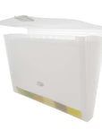 Expanding File Letter Size Translucent Poly 13-Pocket