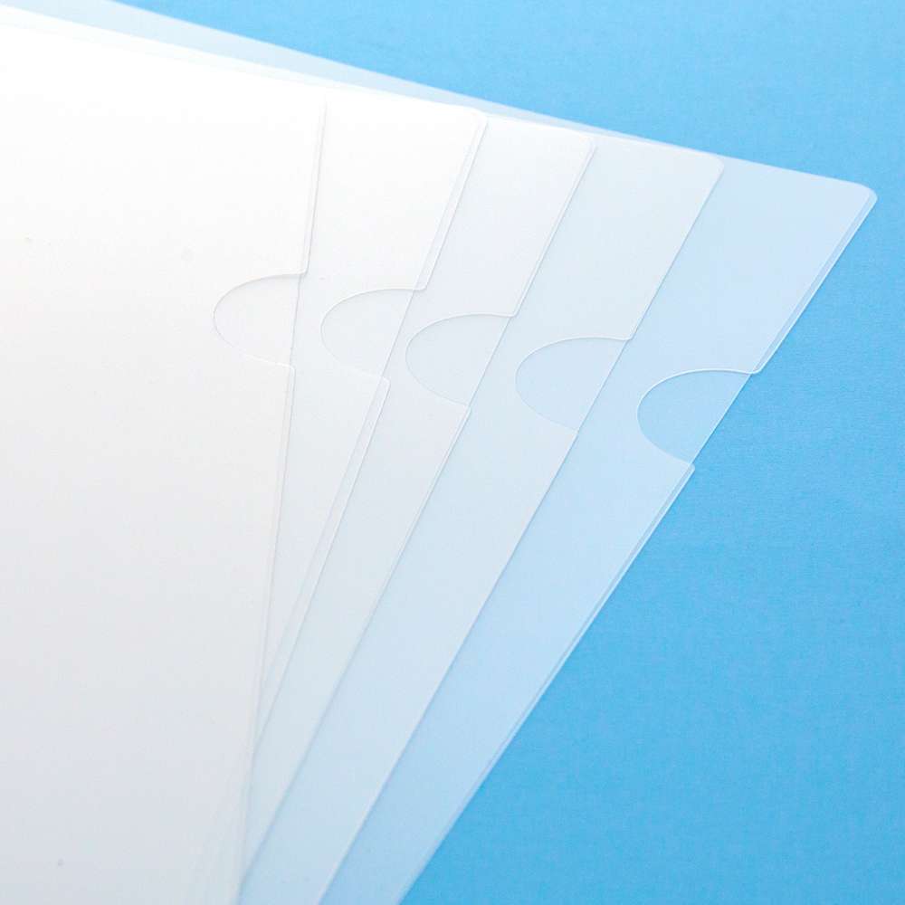 Report Covers Clear Front w/ Sliding Bar (3/Pack)