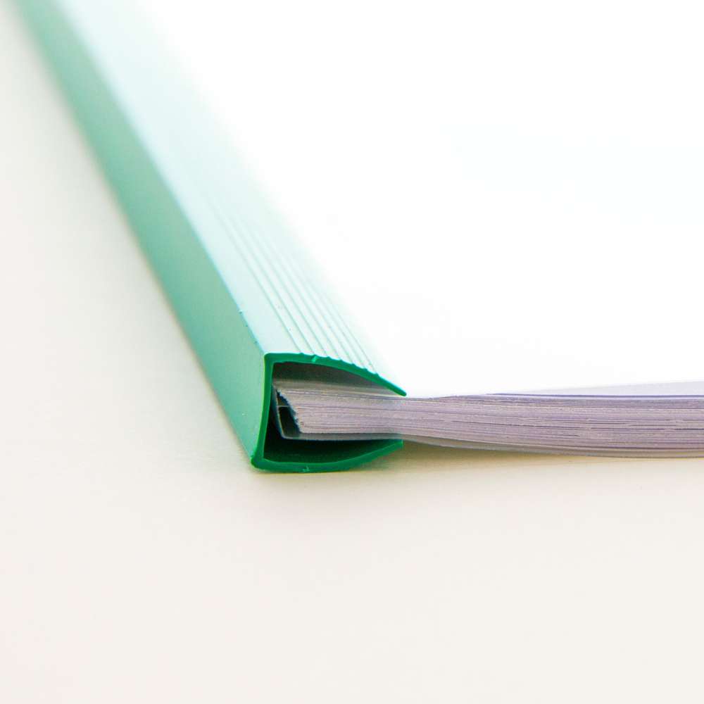 Report Covers Clear Front w/ Sliding Bar (3/Pack)