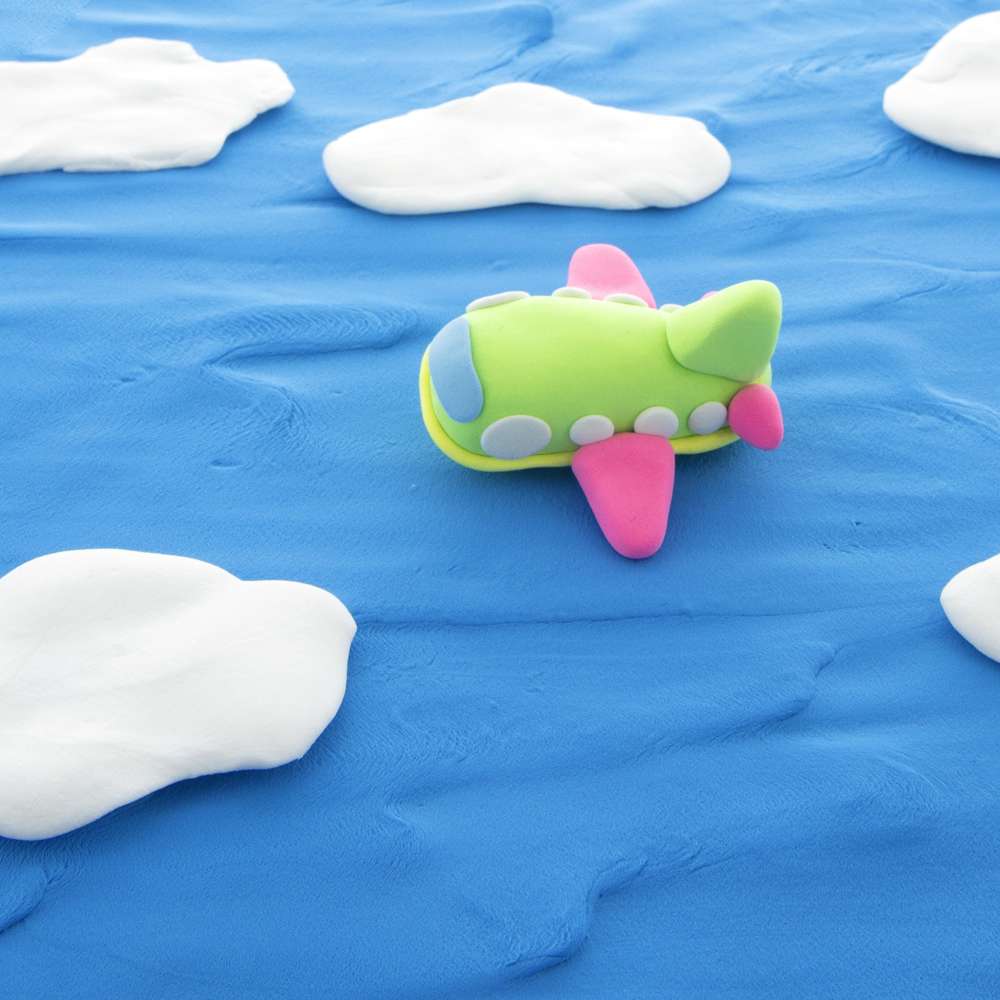 Air Dry Modeling Clay Primary Colors 2 Oz.