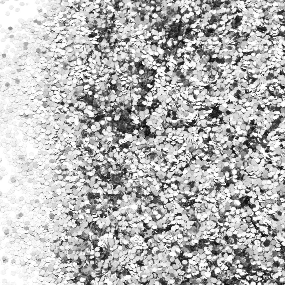 Glitter Shaker 1 lb Silver