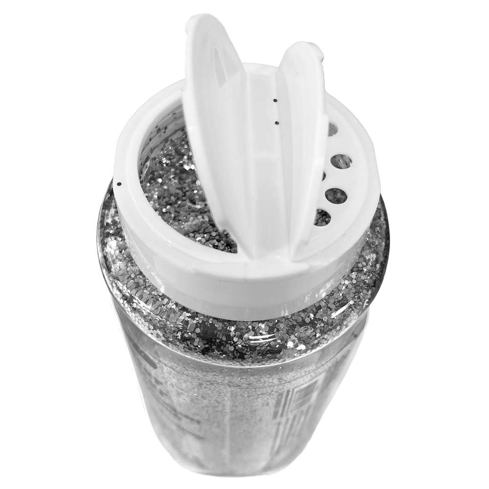 Glitter Shaker 1 lb Silver