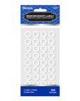 White Label Round Reinforcement (544/Pack)