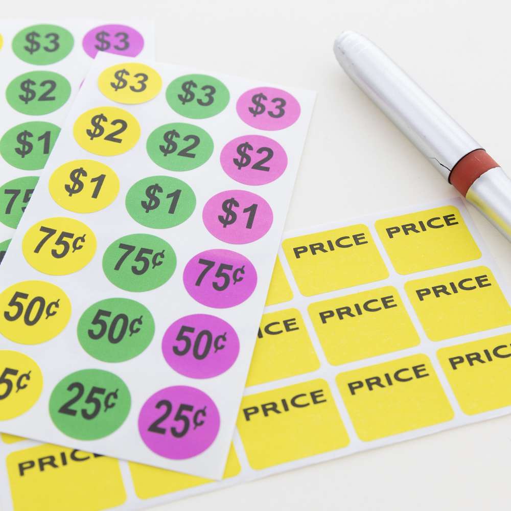 Garage Sale Label (180/Pack)