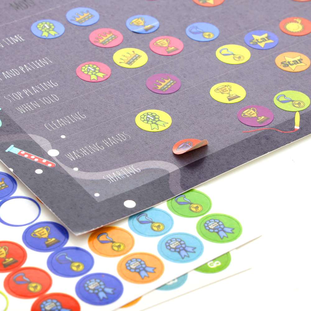 Reward Sticker Book - Plastic Stickers