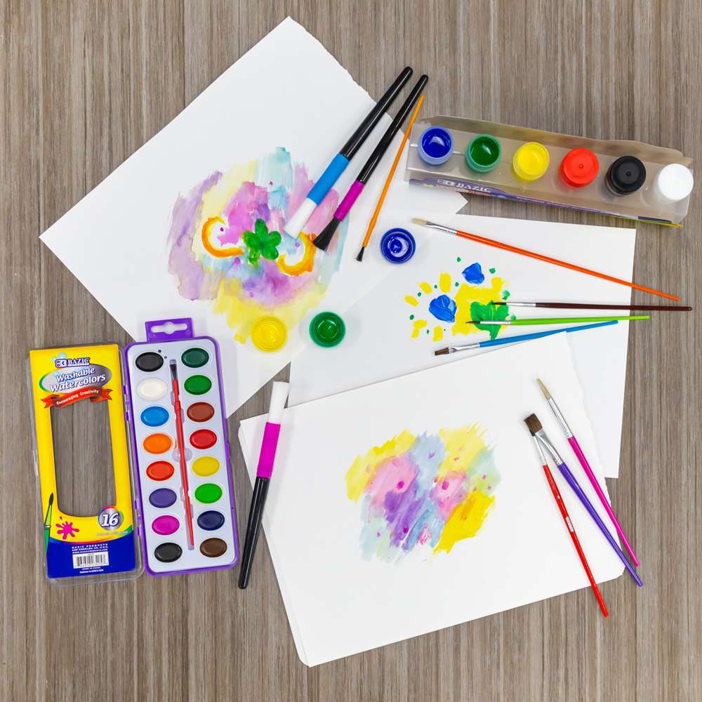 Paintbrush Set Kid&#39;s Jumbo (4/Pack)