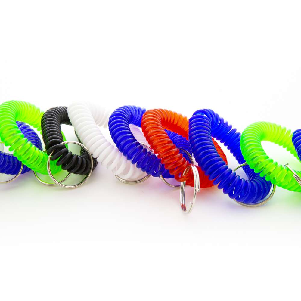 Wrist Coil w/ Key Holder (5/Pack)