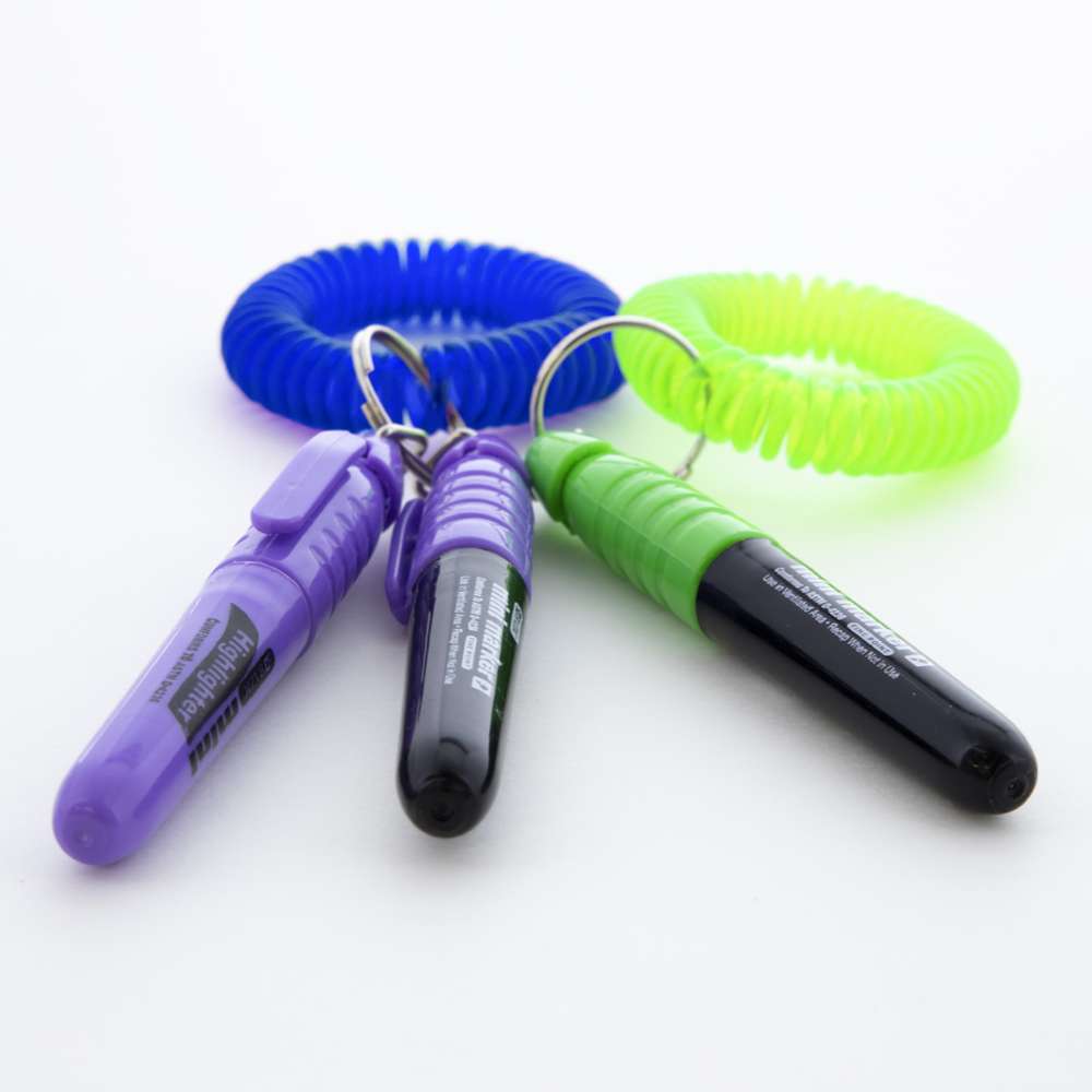 Wrist Coil w/ Key Holder (5/Pack)