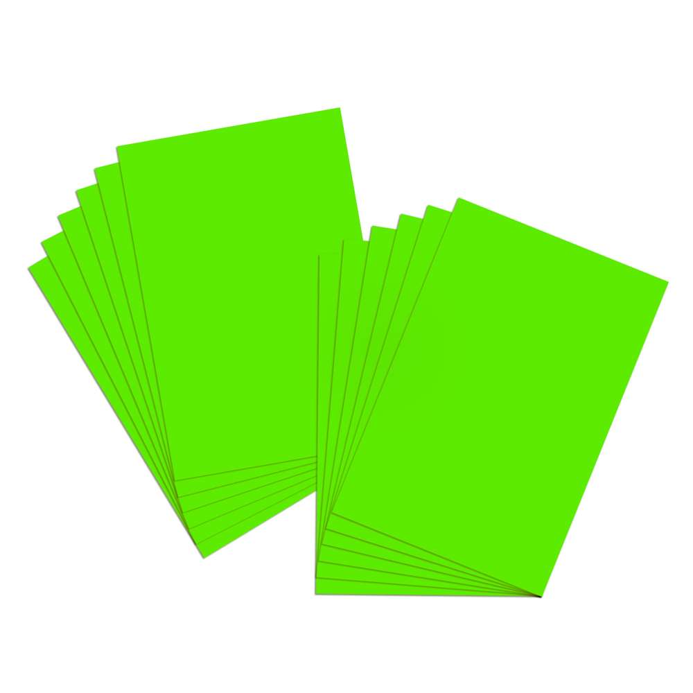 22&quot; X 28&quot; Poster Board Fluorescent - Green