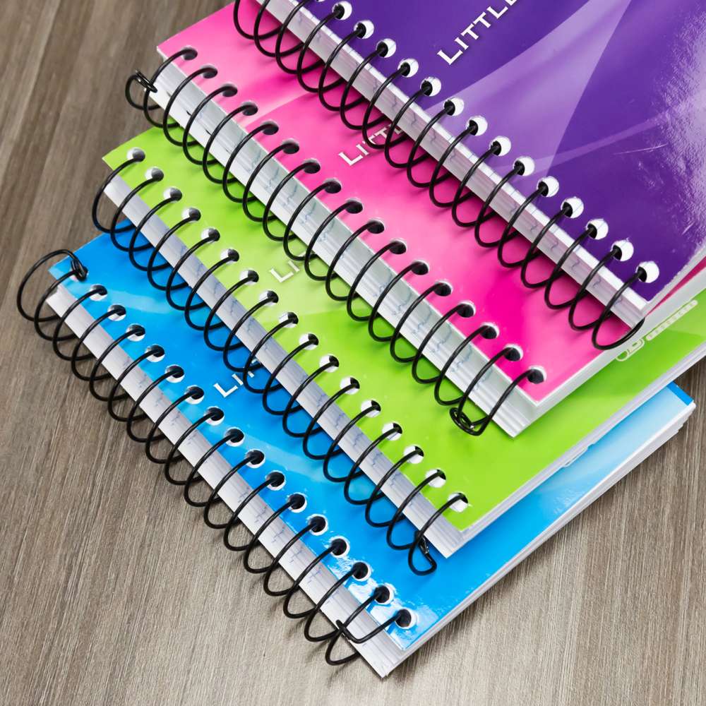Spiral Fat Book 4&quot; X 5.5&quot; 180 Ct.
