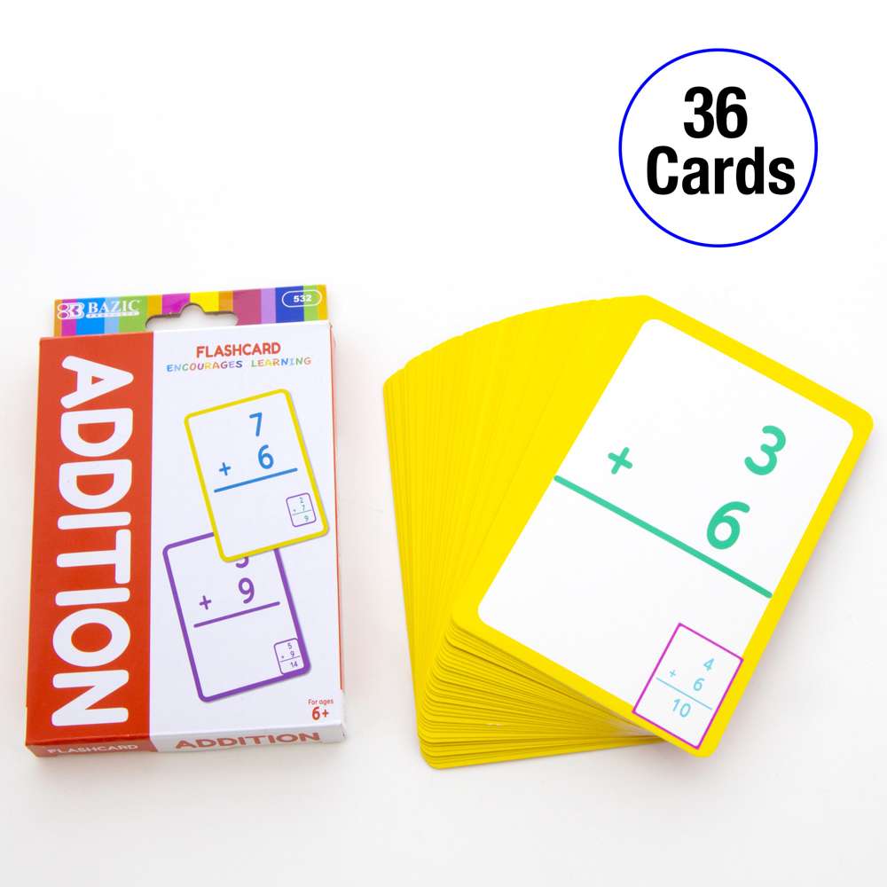 Flash Cards Addition (36/Pack)