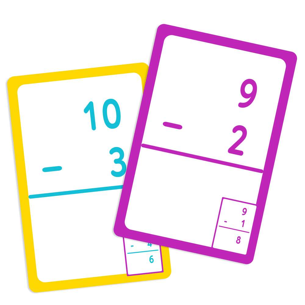 Flash Cards Subtraction (36/Pack)