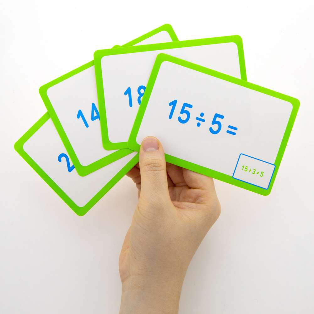 Flash Cards Division (36/Pack)