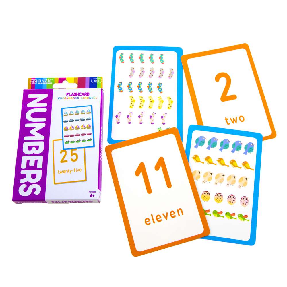 Flash Cards Numbers (36/Pack)