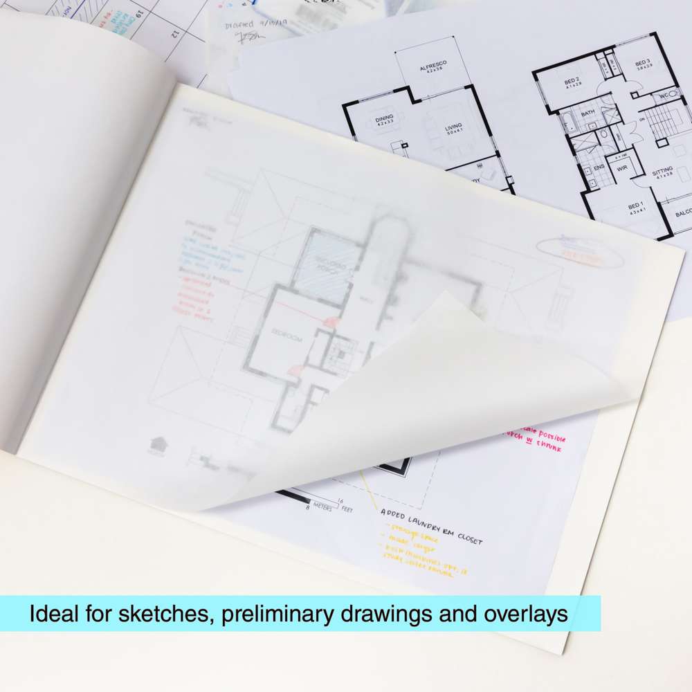 Tracing Paper Pad, 9&quot;X 12&quot;(30 Ct.)