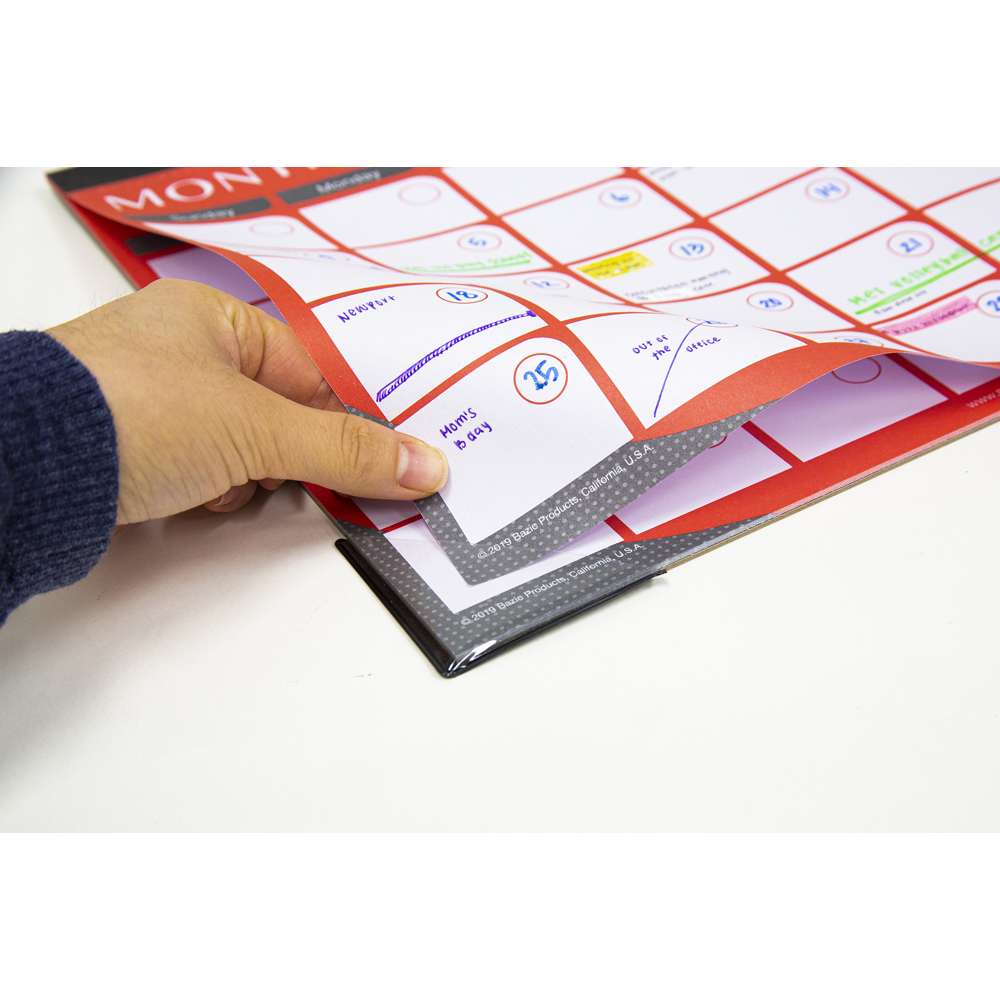 11&quot; X 17&quot; Undated 12-Month Desk Pad Calendar