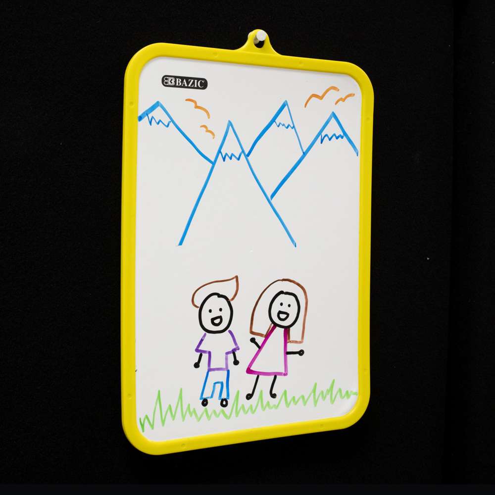 Double Sided Dry Erase Learning Board 7.4&quot; X 10.3&quot; w/ Marker