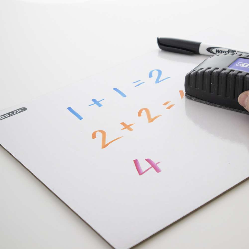 Double Sided Dry Erase Lap Board 9&quot; X 12&quot; w/ Marker