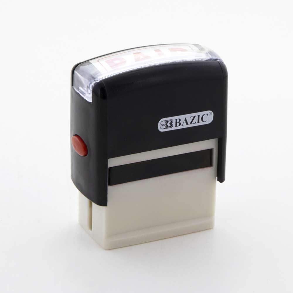 Amazon.com : Self-Inking Novelty Message Stamp - STFD - Red