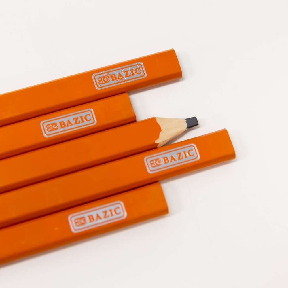 Wood Carpenter&#39;s Pencil (5/Pack)