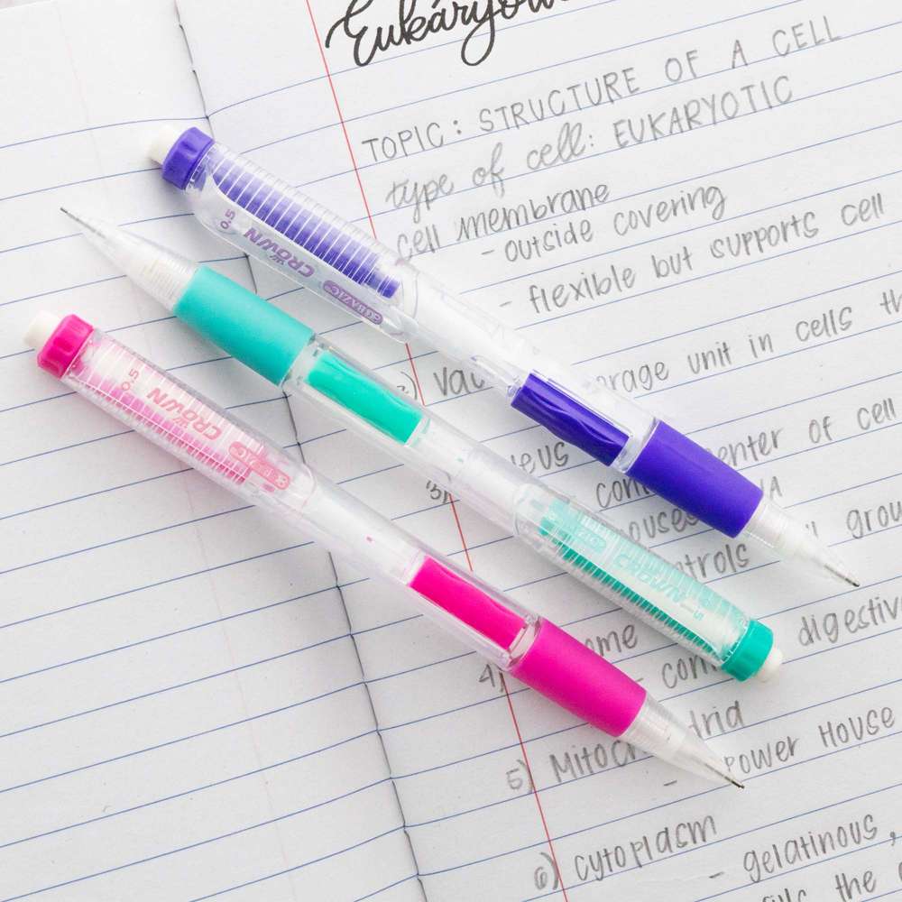 0.5 mm Crown Mechanical Pencil (3/Pack)
