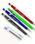 Tri-Angle 0.7 mm Mechanical Pencil w/ Ceramics High-Quality Lead