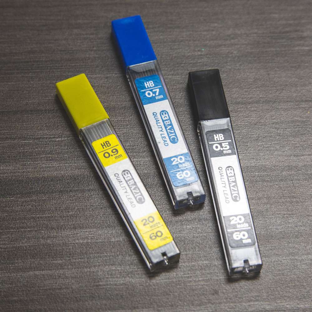 Mechanical Pencil Lead 0.5mm 20 Ct. (8/Pack)