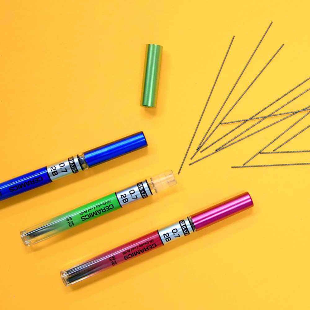 Mechanical Pencil Lead Ceramics High-Quality 0.7 mm (3/Pack)