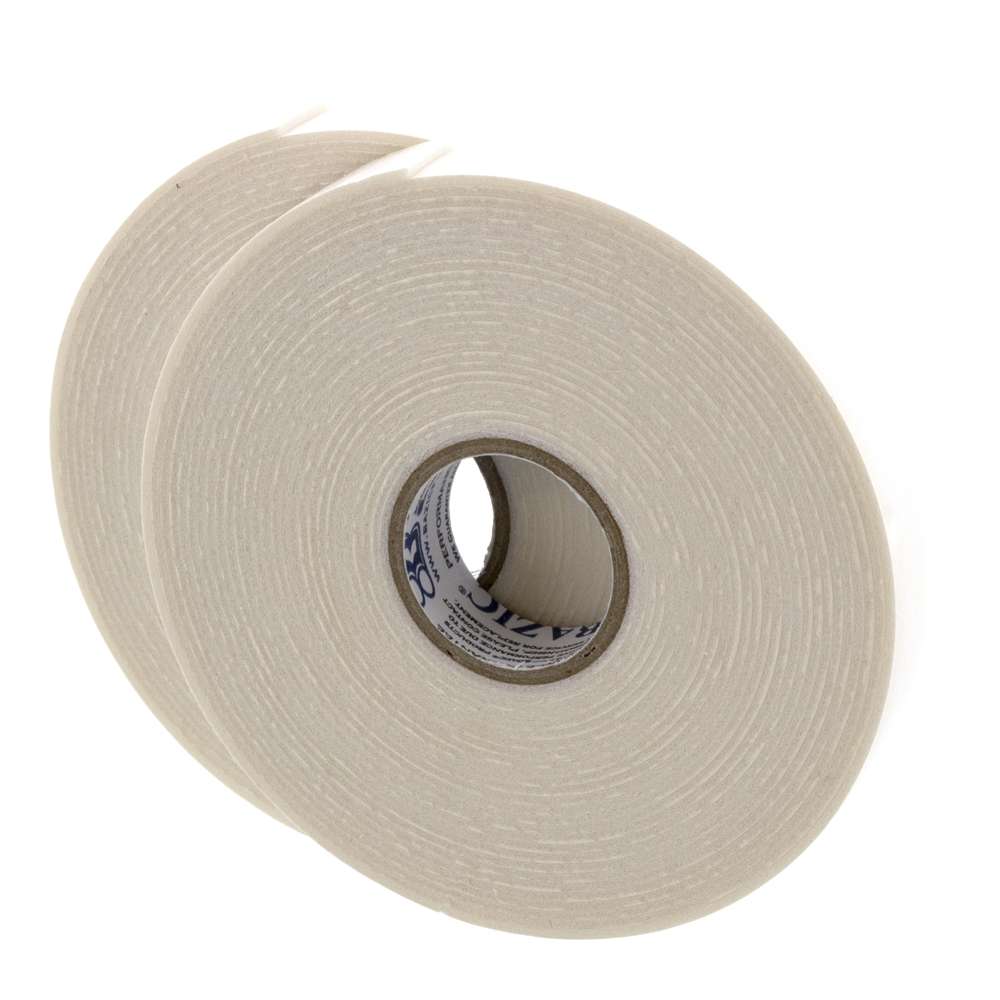 Double Sided Foam Mounting Tape 0.5&quot; X 200&quot; (2/Pack)