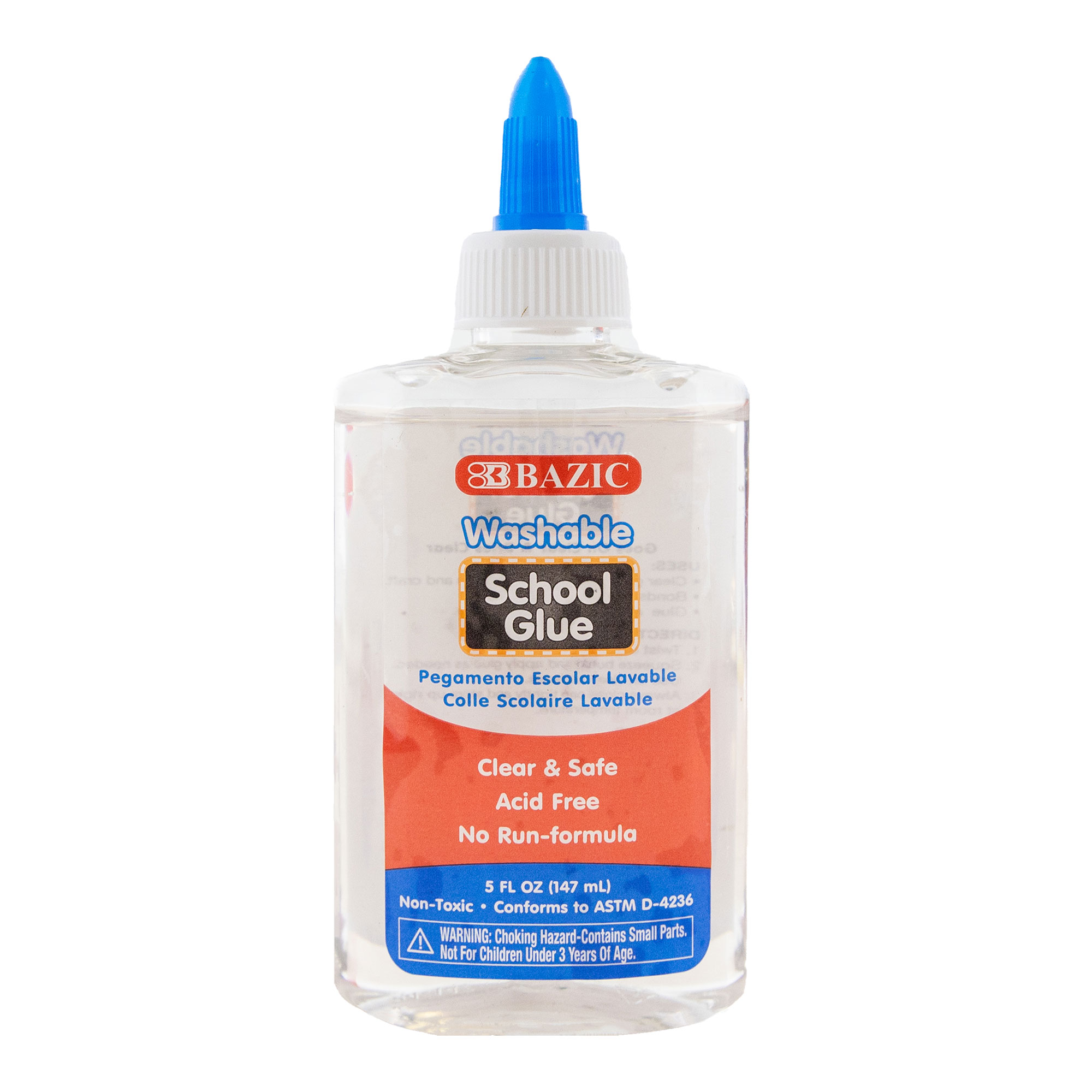 Scholastic CLEAR School Glue (2) 32.4 oz bottles Non-Toxic Washable – The  Odd Assortment