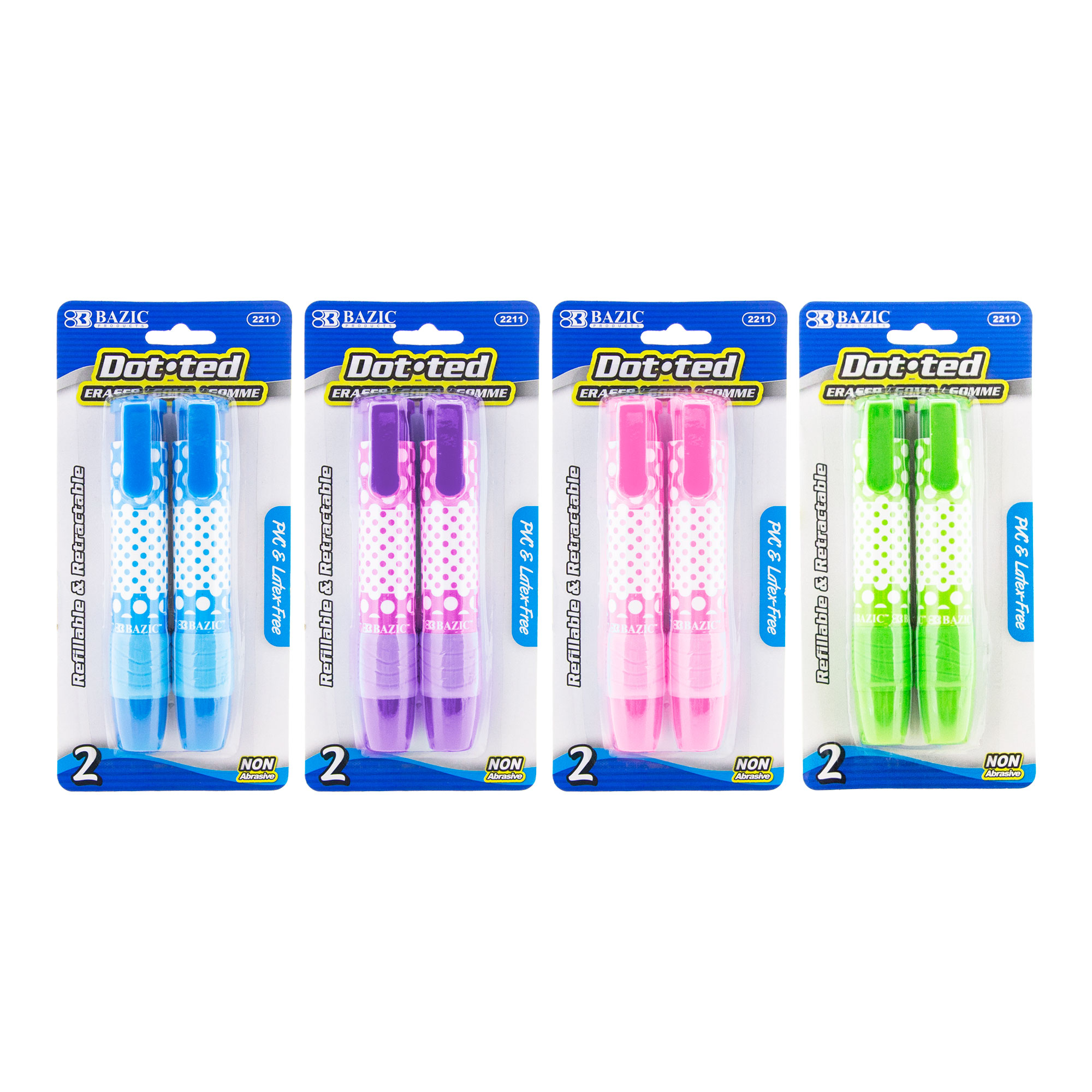 Assorted Pencil Erasers In Plastic Tubes  Online Vending Machine Sales &  Service, Inc.